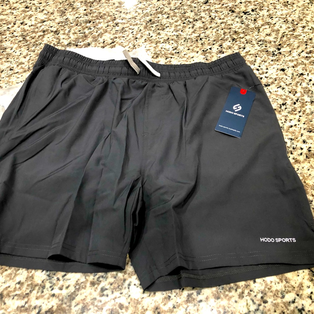 Hodo men’s black quick dry swim trunks, size XL, new with tags!